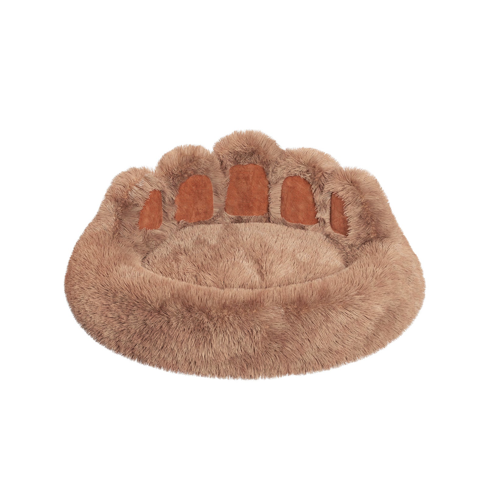 Cute Dog Bear Paw Shape Dog Bed, Dog Beds & Furniture For Small And Medium Dogs, Cozy Plush Cute Cat Beds For Indoor Cats - Omniveras